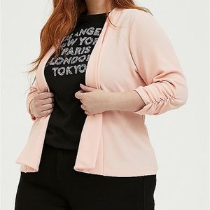 Torrid pink blazer